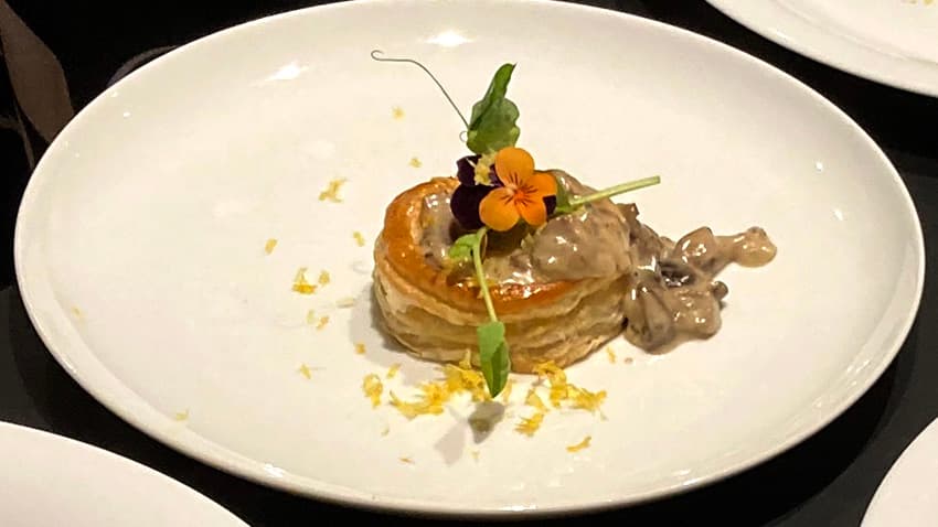 Vol au vent med svampe